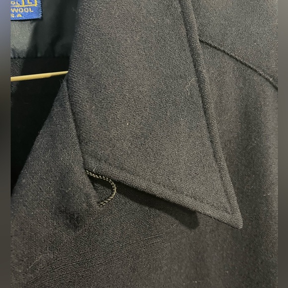 Classic Pendleton Navy 100% Virgin Wool Shirt/Jacket/Shacket - Picture 8 of 10